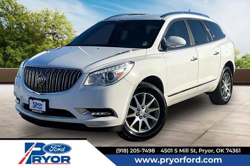 Summit White 2017 Buick Enclave Convenience