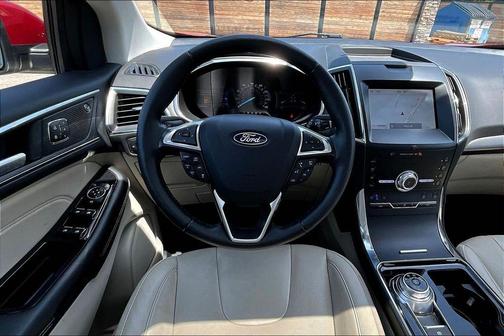 Red Metallic 2020 Ford Edge Titanium