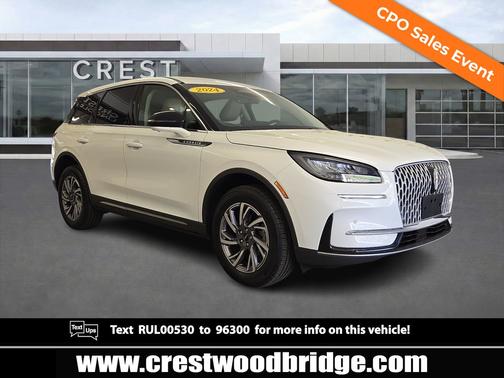 Ceramic Pearl Metallic Tri-Coat 2024 Lincoln Corsair Premiere AWD