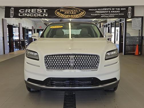 Ceramic Pearl Metallic Tinted Clearcoat 2022 Lincoln Nautilus Reserve AWD