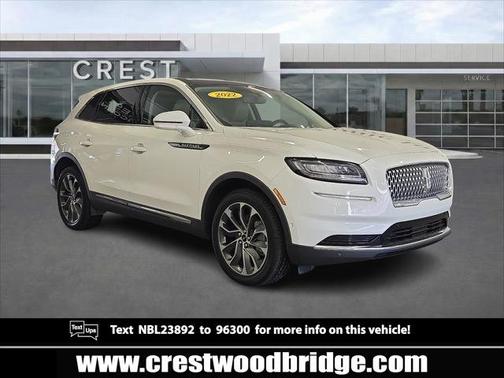 Ceramic Pearl Metallic Tinted Clearcoat 2022 Lincoln Nautilus Reserve AWD