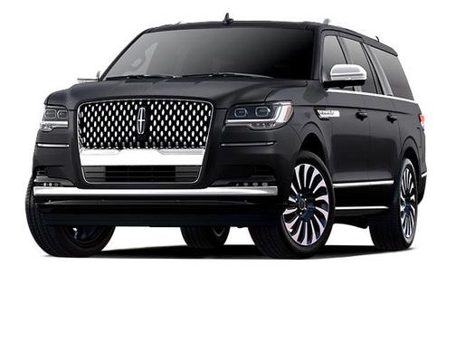 Chroma Caviar Dark Gray Metallic Clearcoat 2023 Lincoln Navigator L Black Label 4x4