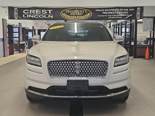 Ceramic Pearl Metallic Tinted Clearcoat 2022 Lincoln Nautilus Reserve AWD