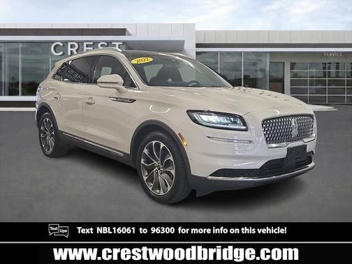 Ceramic Pearl Metallic Tinted Clearcoat 2022 Lincoln Nautilus Reserve AWD