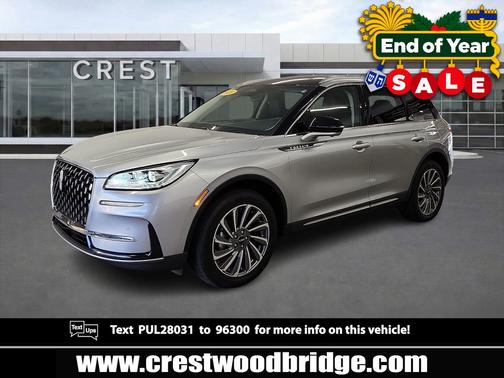 Silver Radiance Metallic Clearcoat 2023 Lincoln Corsair Reserve AWD
