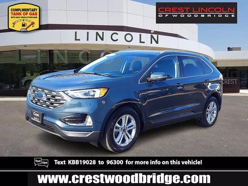 Baltic Sea Green Metallic 2019 Ford Edge SEL AWD