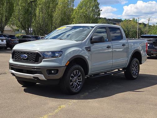 Cactus Gray 2022 Ford Ranger XLT 4WD SuperCrew 5' Box