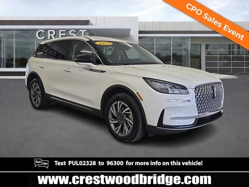 Ceramic Pearl Metallic Tinted Clearcoat 2023 Lincoln Corsair Standard AWD