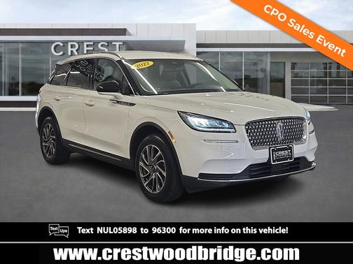 Ceramic Pearl Metallic Tri-Coat 2022 Lincoln Corsair Standard AWD