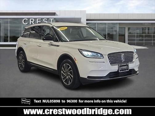 Ceramic Pearl Metallic Tri-Coat 2022 Lincoln Corsair Standard AWD