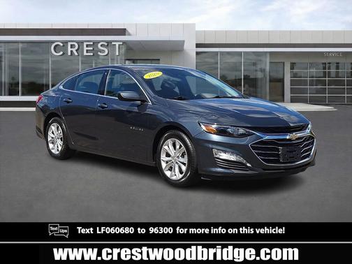 Shadow Gray Metallic 2020 Chevrolet Malibu 4dr Sdn LT