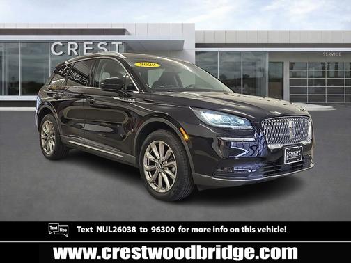 Infinite Black Metallic Clearcoat 2022 Lincoln Corsair Standard AWD