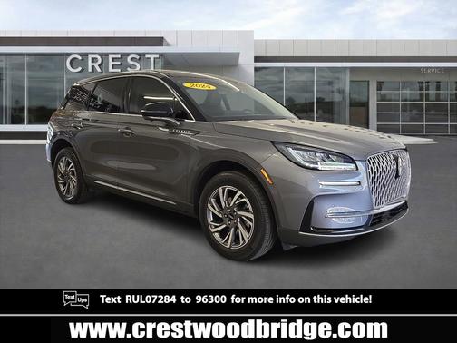 Asher Gray Metallic Clearcoat 2024 Lincoln Corsair Premiere AWD