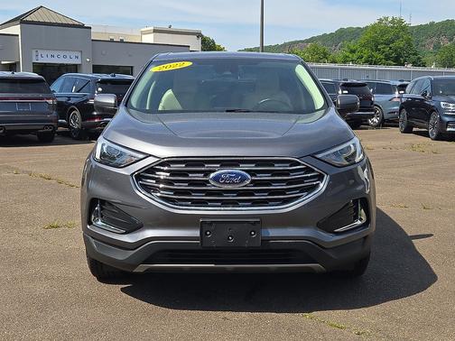 Carbonized Gray Metallic 2022 Ford Edge SEL AWD