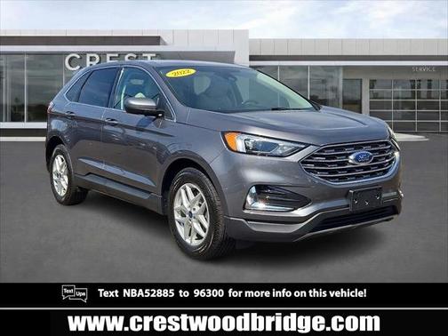 Carbonized Gray Metallic 2022 Ford Edge SEL AWD