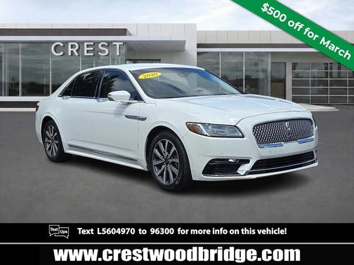 2020 Lincoln Continental Standard