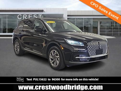 Infinite Black Metallic Clearcoat 2023 Lincoln Corsair Standard AWD