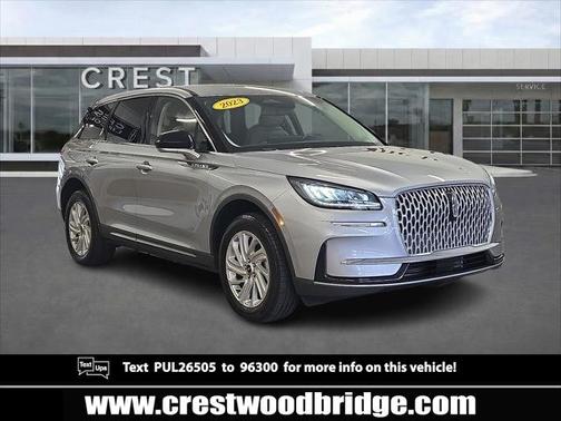 Silver Radiance Metallic Clearcoat 2023 Lincoln Corsair Standard AWD