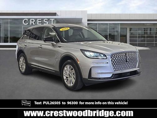 Silver Radiance Metallic Clearcoat 2023 Lincoln Corsair Standard AWD