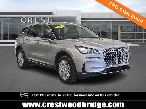Silver Radiance Metallic Clearcoat 2023 Lincoln Corsair Standard AWD