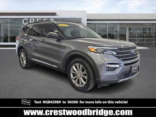 Carbonized Gray Metallic 2022 Ford Explorer XLT 4WD