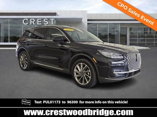 Infinite Black Metallic Clearcoat 2023 Lincoln Corsair Standard AWD