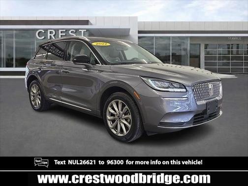 Asher Gray Metallic Clearcoat 2022 Lincoln Corsair Standard AWD