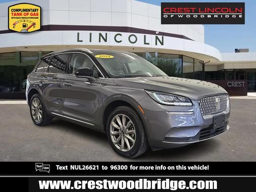 2022 Lincoln Corsair Standard