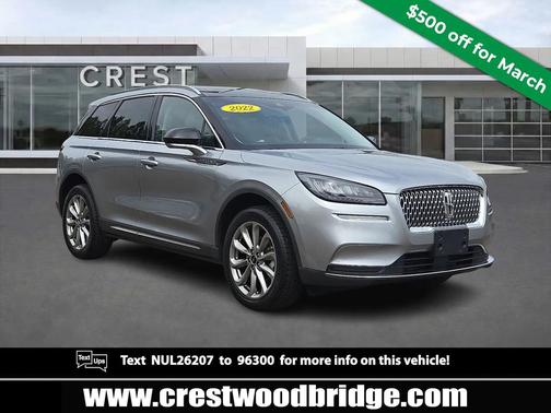 2022 Lincoln Corsair Standard