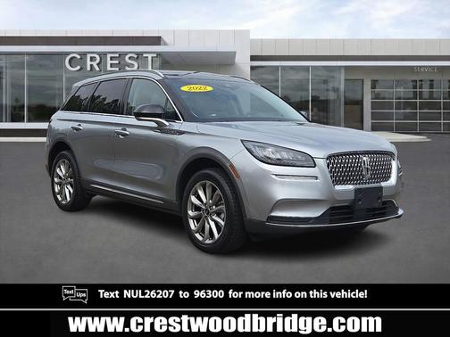 Silver Radiance Metallic Clearcoat 2022 Lincoln Corsair Standard AWD