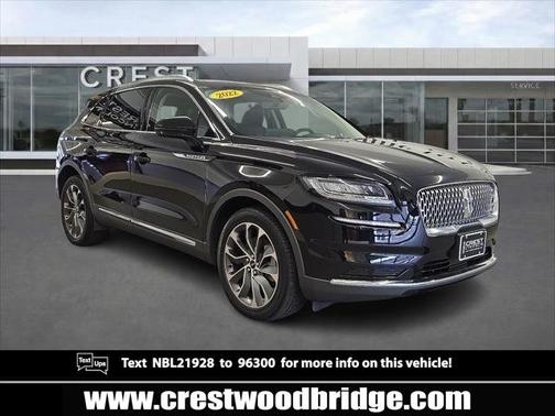 Infinite Black Metallic Clearcoat 2022 Lincoln Nautilus Reserve AWD
