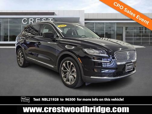 Infinite Black Metallic Clearcoat 2022 Lincoln Nautilus Reserve AWD