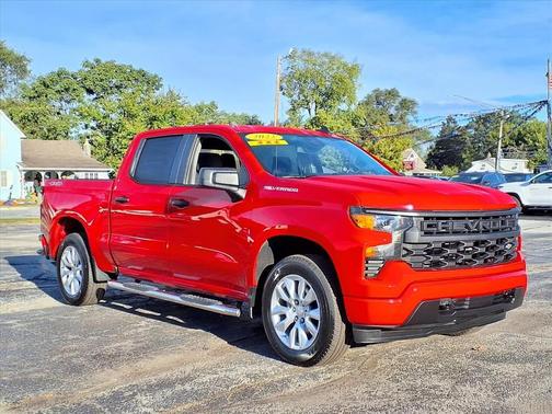 Red Hot 2022 Chevrolet Silverado 1500 Custom