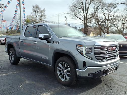 Gray 2025 GMC Sierra 1500 SLT