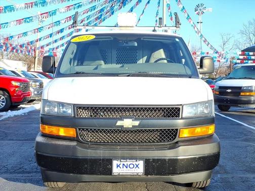Summit White 2021 Chevrolet Express 2500 LT