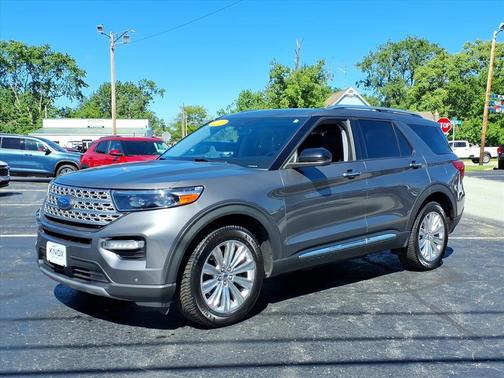Carbonized Gray Metallic 2021 Ford Explorer Limited