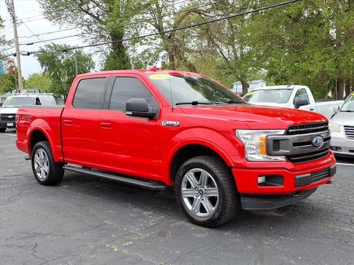 Red 2018 Ford F-150 XL