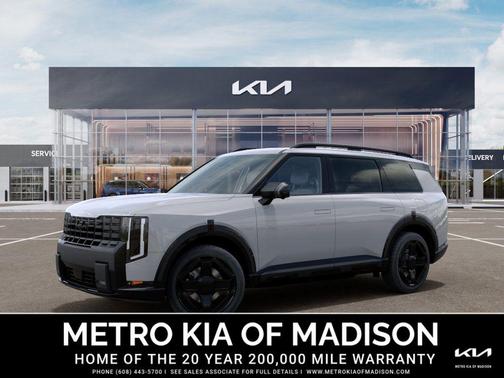 Wolf Gray 2027 Kia Telluride Hybrid X-Line SX-Prestige