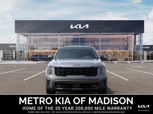 Steel Gray 2026 Kia Sorento Hybrid SX Prestige