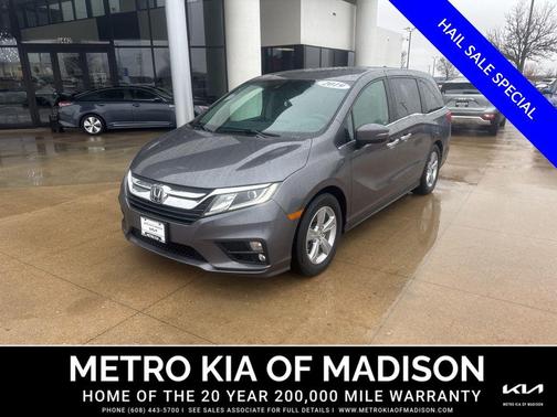 Modern Steel Metallic 2019 Honda Odyssey EX