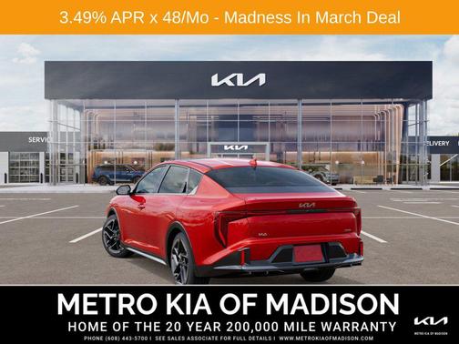 Currant Red 2026 Kia K4 GT-Line