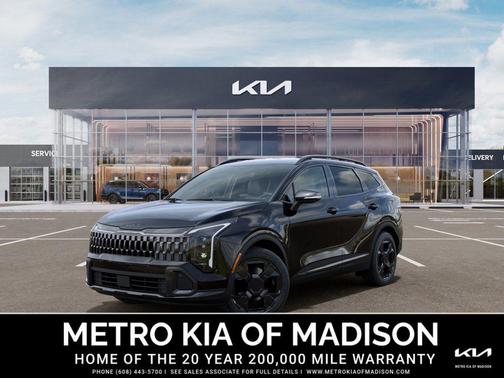 Fusion Black 2026 Kia Sportage X-Line