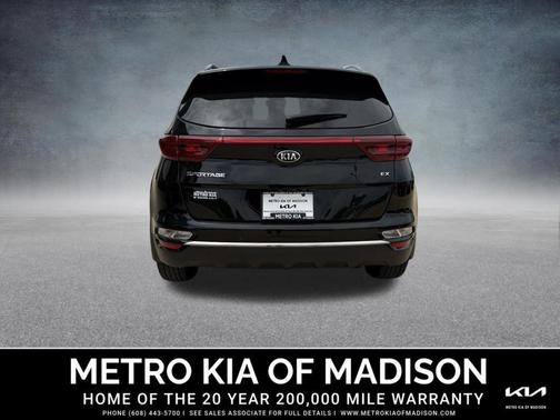 Black Cherry Pearl 2020 Kia Sportage EX