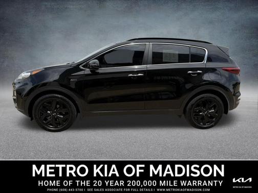 Black Cherry Pearl 2020 Kia Sportage EX