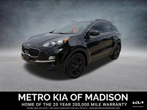 Black Cherry Pearl 2020 Kia Sportage EX