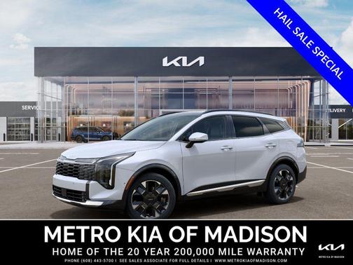Glacial White Pearl 2026 Kia Sportage SX-Prestige