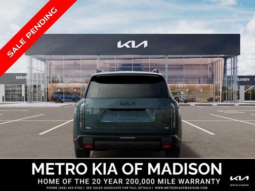 Black Jade Green 2027 Kia Telluride Hybrid X-Line SX