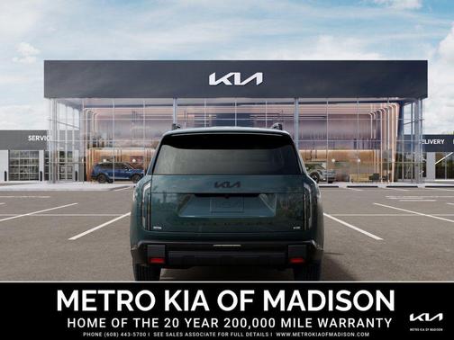 Black Jade Green 2027 Kia Telluride Hybrid X-Line SX