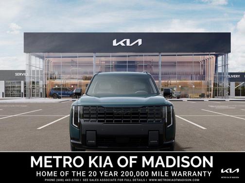 Black Jade Green 2027 Kia Telluride Hybrid X-Line SX