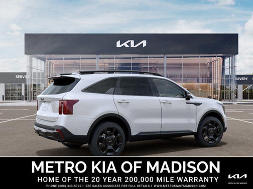 Snow White Pearl 2026 Kia Sorento Hybrid SX Prestige